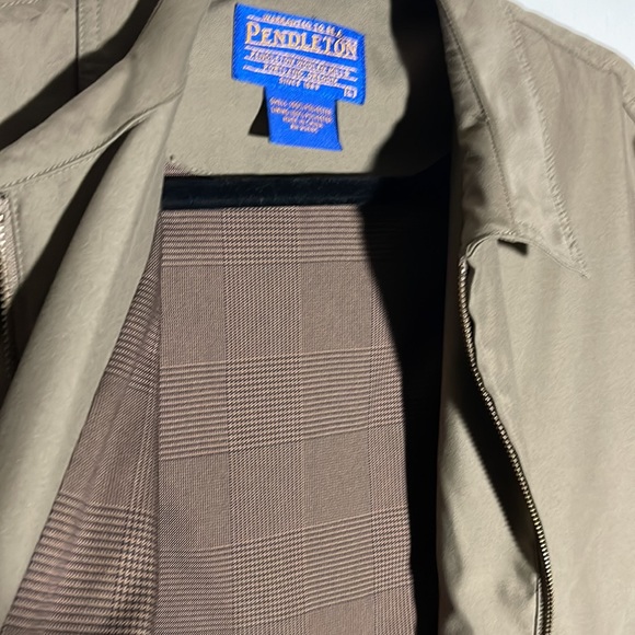 Pendleton Olive Bomber Jacket - Picture 11 of 16